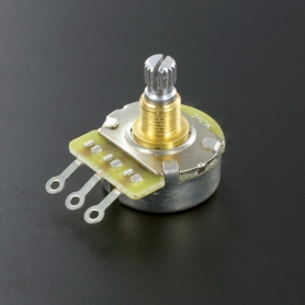 Potentiomètre guitare métrique 250K log extra-court Heavy Duty