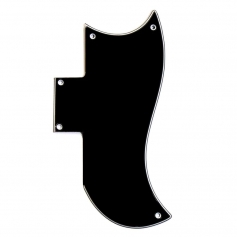 Pickguard type Gibson SG noir 3 ply