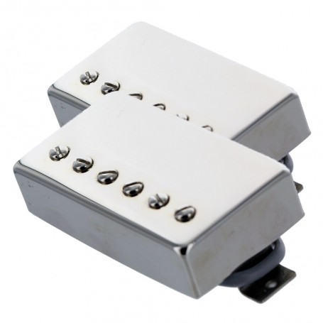 Set 2 micros humbucker Gn'B modèle rock chrome