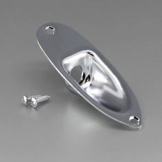 Plaque jack pour Stratocaster® chrome