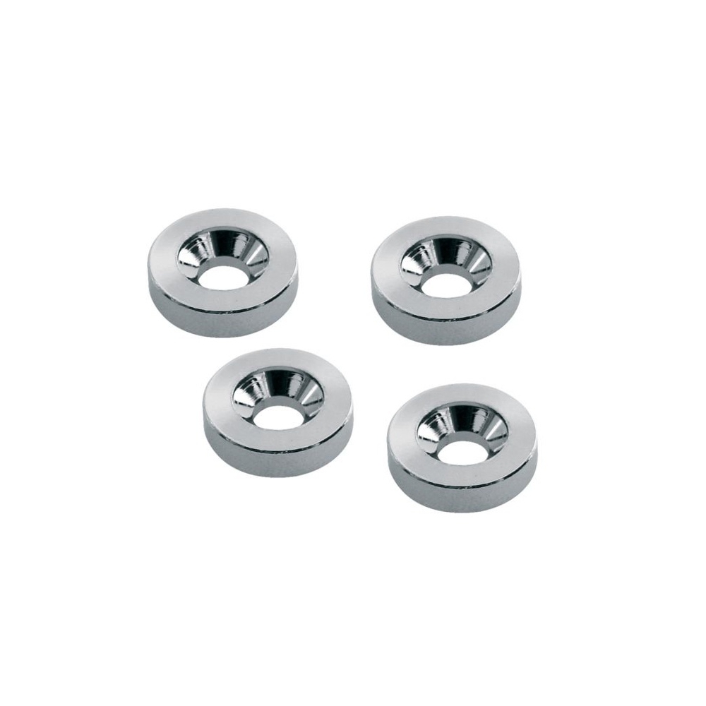 4 inserts pour fixation manche chrome 15mm