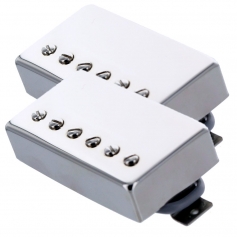 Set 2 micros humbucker Gn'B type PAF nickel