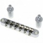 Chevalet tune-O-matic guitare gros inserts chrome