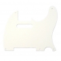 Pickguard Telecaster US 5 trous 1 ply vieux blanc