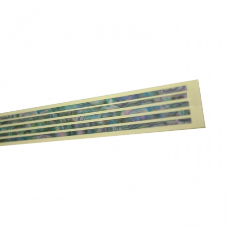 Sticker guitare baton baton 3mm abalone mix