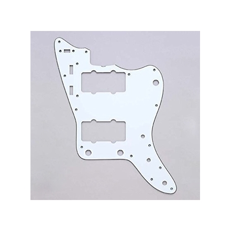 Pickguard guitare Jazzmaster US blanc 3 ply