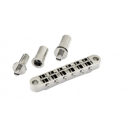 Chevalet tune-O-matic gros inserts Gotoh chrome