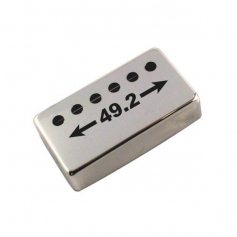 Capot humbucker silver nickel 6 trous 49,2mm no plated