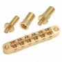 Chevalet tune-O-matic gros inserts Gotoh doré