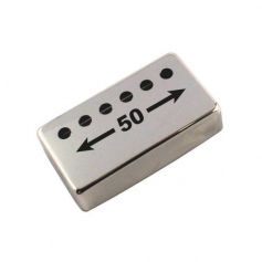 Capot humbucker silver nickel 6 trous 50mm no plated