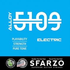 Cordes guitare électrique Sfarzo® Alloy 5109 10-46