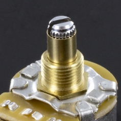 2 bagues laiton pour tête potentiomètre guitare