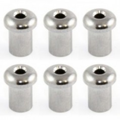 6 ferrules de table 5mm chrome