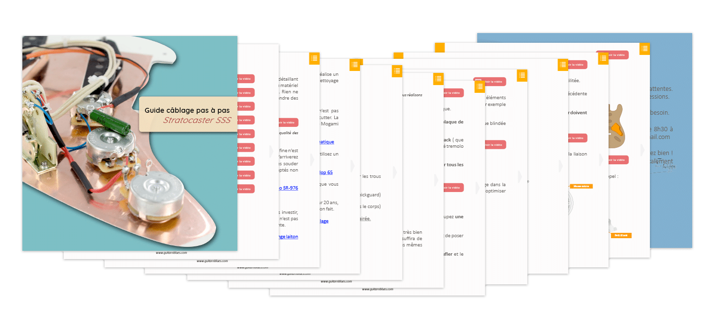 Guide pdf cablage Stratocaster SSS