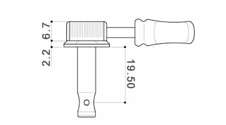 hauteur Mécaniques Gotoh SD90 tulipe