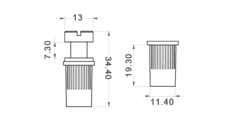 dimensions inserts cordier léger CV-005