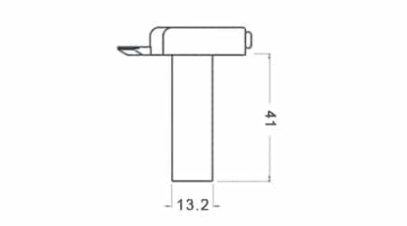 dimensions bloc vibrato wilkinson vintage moderne