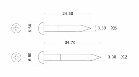 dimensions vis fixation vibrato wilkinsonpure vintage