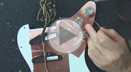 formation cablage Strat SSS- Câblage potentiomètres et sélecteurs Stratocaster SSS